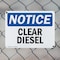Signmission Clear Diesel OSHA Notice Sign, Plastic, 14in W x 10in L, 2PK OS-2PACK-NS-P-1014-L-10658 - alternate 6